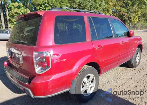 2006 Honda Pilot Ex z USA, uszkodzony, nr VIN 5FNYF28476B037447